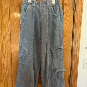 Urban Outfitters blue Y2K cargo